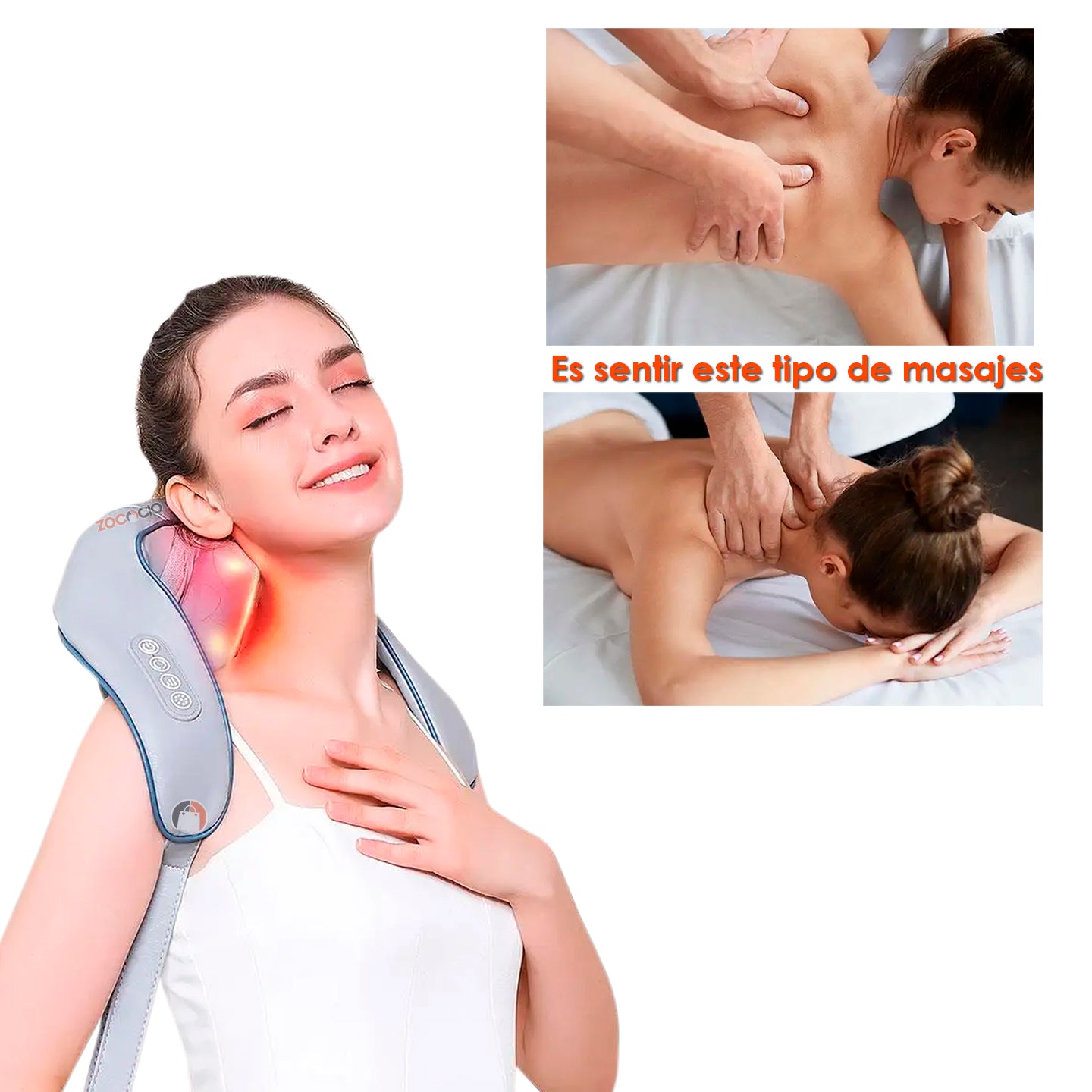 Masajeador De Cuello Hombros Y Espalda