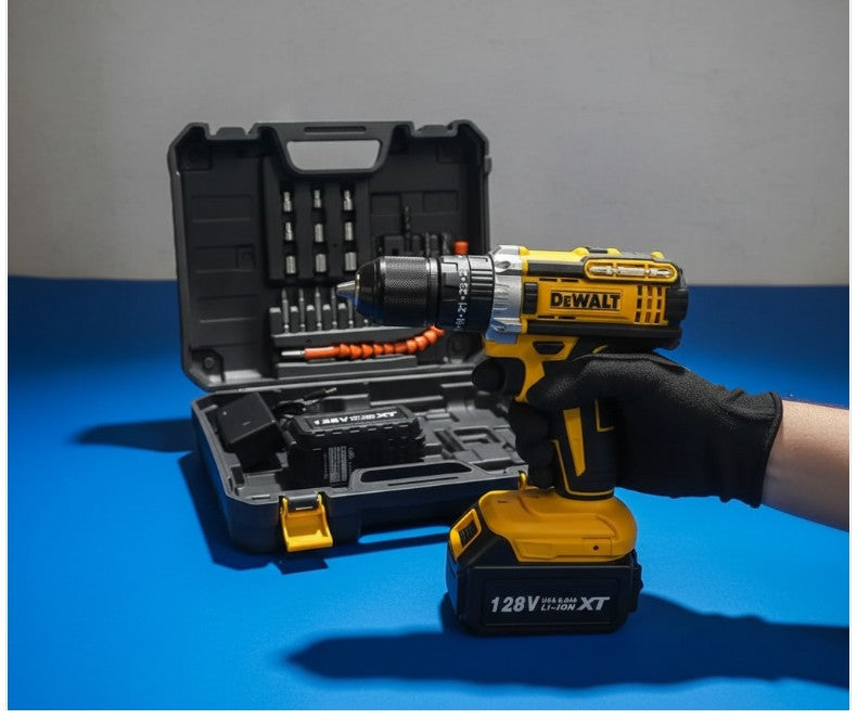 Taladro Potente Inalambrico 128V DEWALT