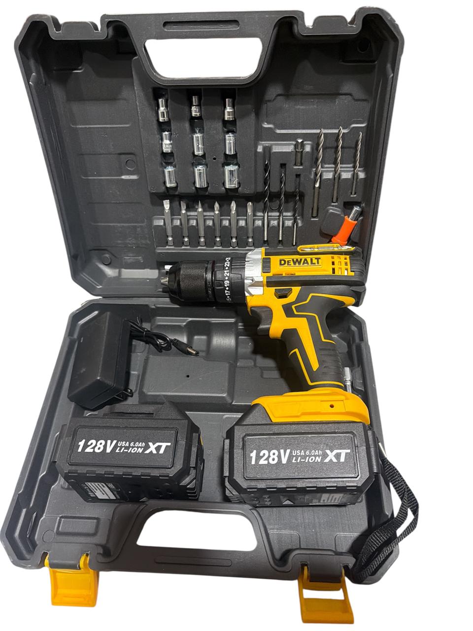 Taladro Potente Inalambrico 128V DEWALT
