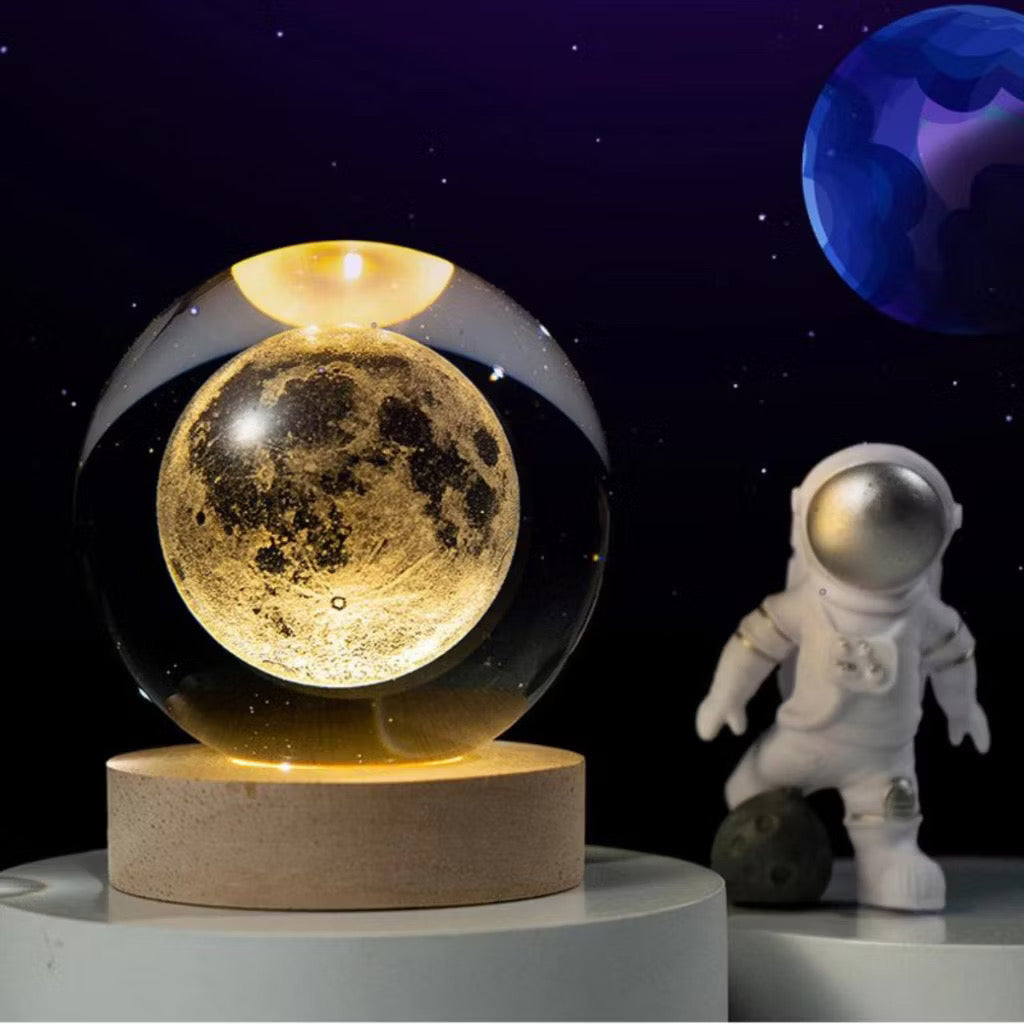 Esfera De Cristal Grande Planetas